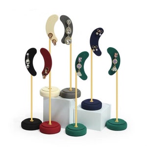 Juego de exhibición de pendientes, Soporte de pendientes, Soporte de pendientes, Percha de pendientes, Soporte de exhibición de pendientes, Pendiente T-bar, Soporte de soporte de pendiente