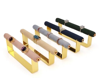 Metal Ring Display Holder, Ring Display Stand, Ring Organizer, Ring Display Holder, Jewelry Display Holder for craft show for retail