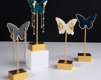 Earring Display Metal, Unique Earring Stand, Luxury Earrings Holder, Earring Hanger, Earring Display Stand, Earring Holder Stand