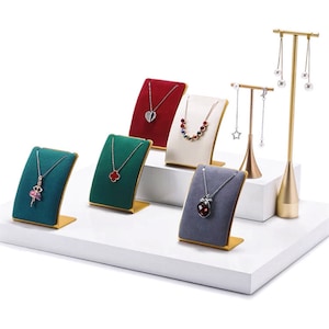 Necklace Display Stand, Necklace Display Bust, Necklace Stand Metal, Jewelry Display for necklaces, jewelry display stand for craft show