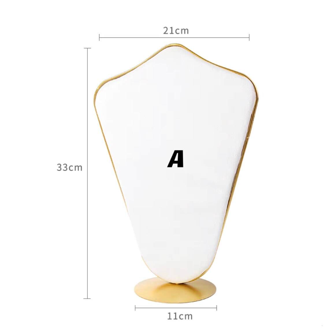 Espositori Pieghevoli Per Collane E Orecchini In Velluto Bianco | Set Da 8 | 21,6x35,6 Cm | Per Fiere, Negozi, Casa