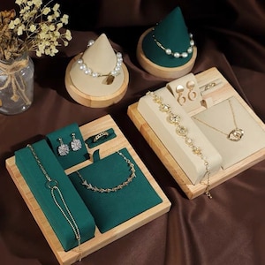jewelry display stand wood, jewelry display set, Jewelry Display Stand Unique, jewelry holder stand, jewelry organizer tray stand
