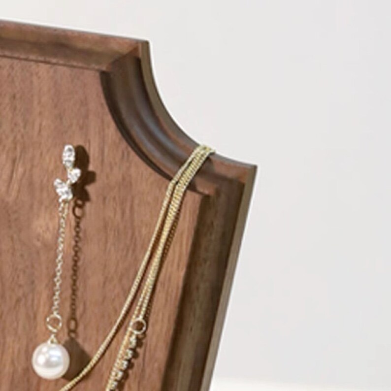 Necklace Display Bust Necklace Holder Stand Wood Jewelry Etsy