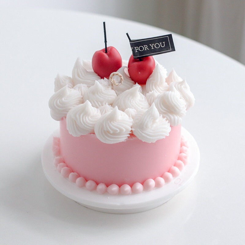 Cake Candle Mold Unique Fruit Candle Mold Birthday Silicone Etsy