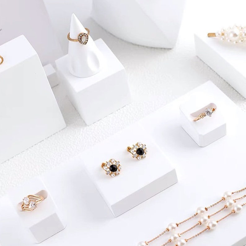 Resin Jewelry Display Set Jewelry Risers and Platforms Etsy UK