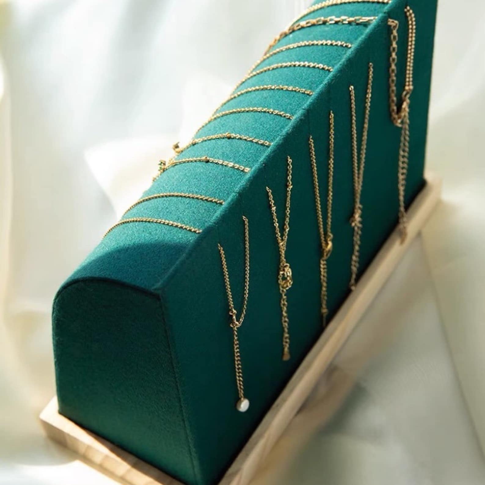 Necklace Display Stand Jewelry Display Stand Necklace Etsy