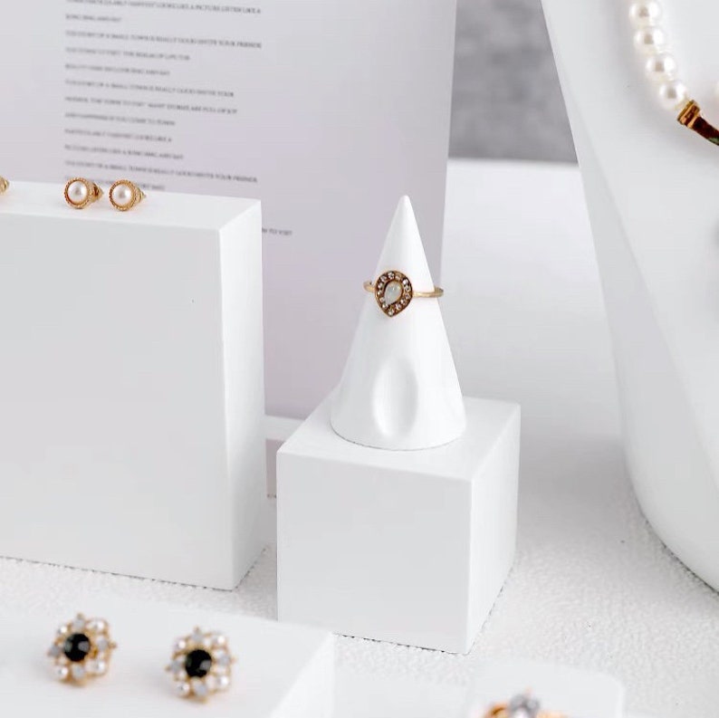 Resin Jewelry Display Set Jewelry Risers and Platforms Etsy