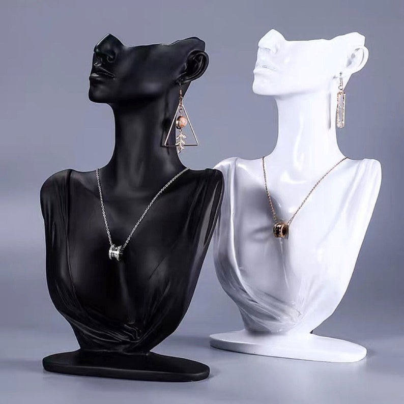 Necklace Display Stand Necklace Display Bust Necklace Holder Etsy