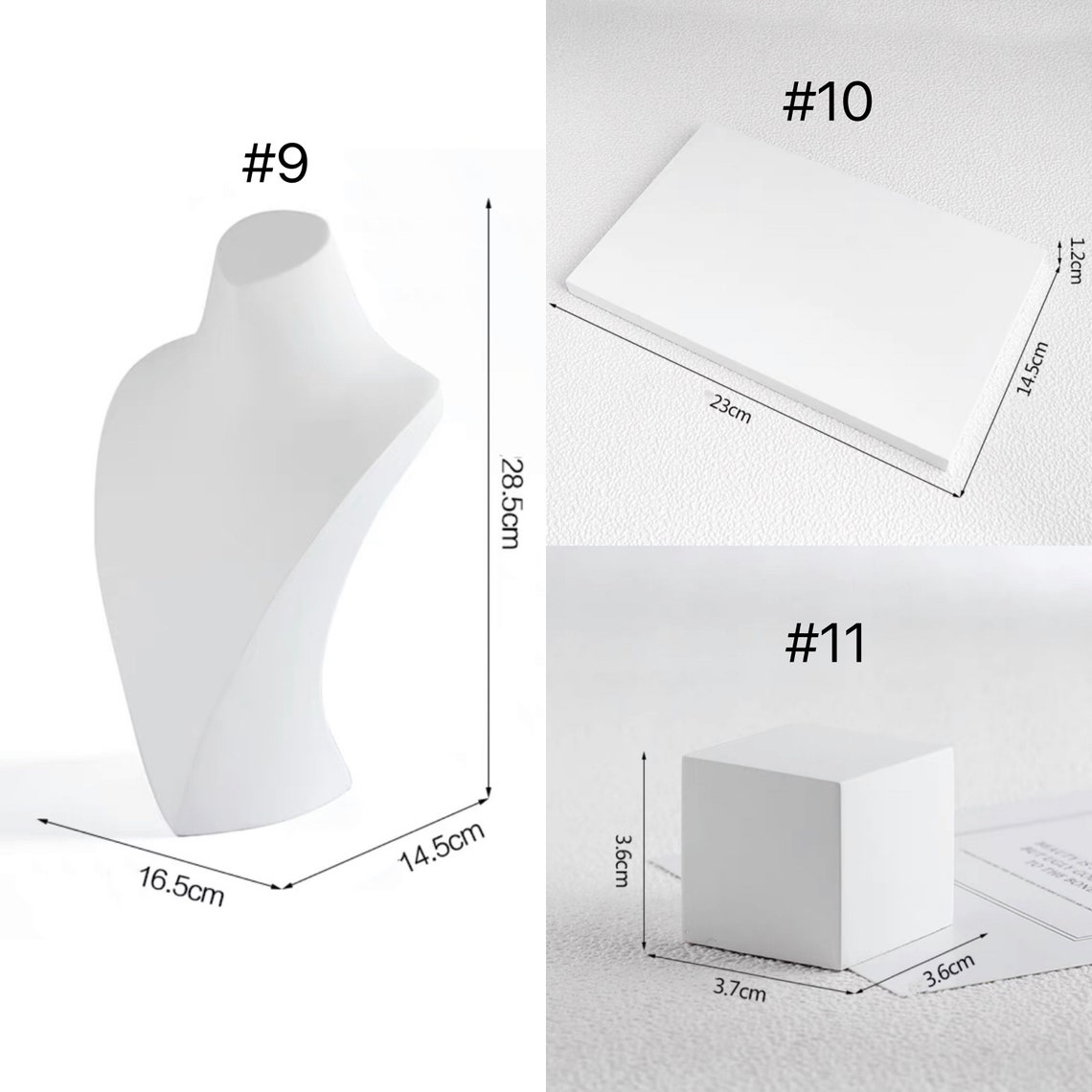 Resin Jewelry Display Set Jewelry Risers and Platforms Etsy UK