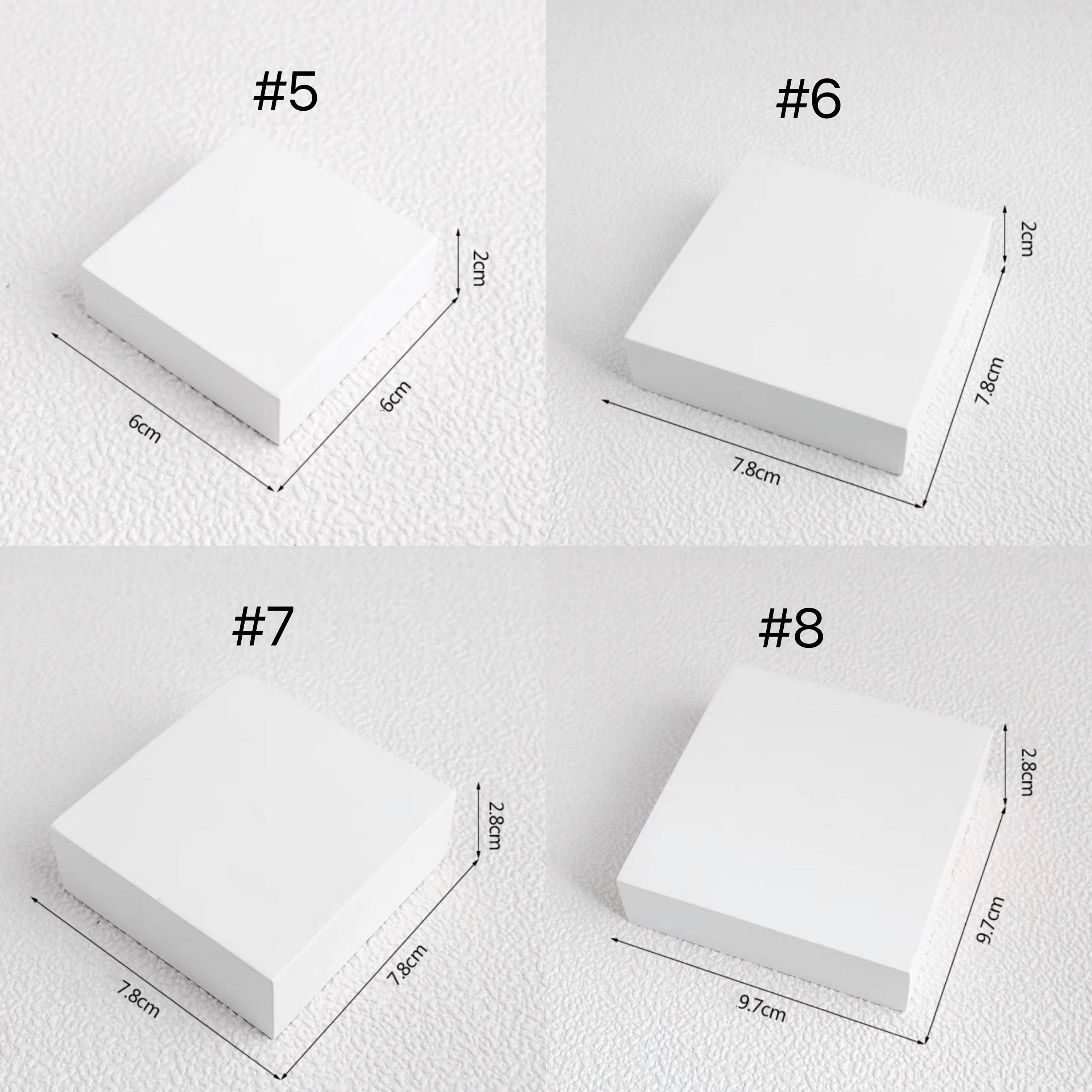 Resin Jewelry Display Set Jewelry Risers and Platforms Etsy