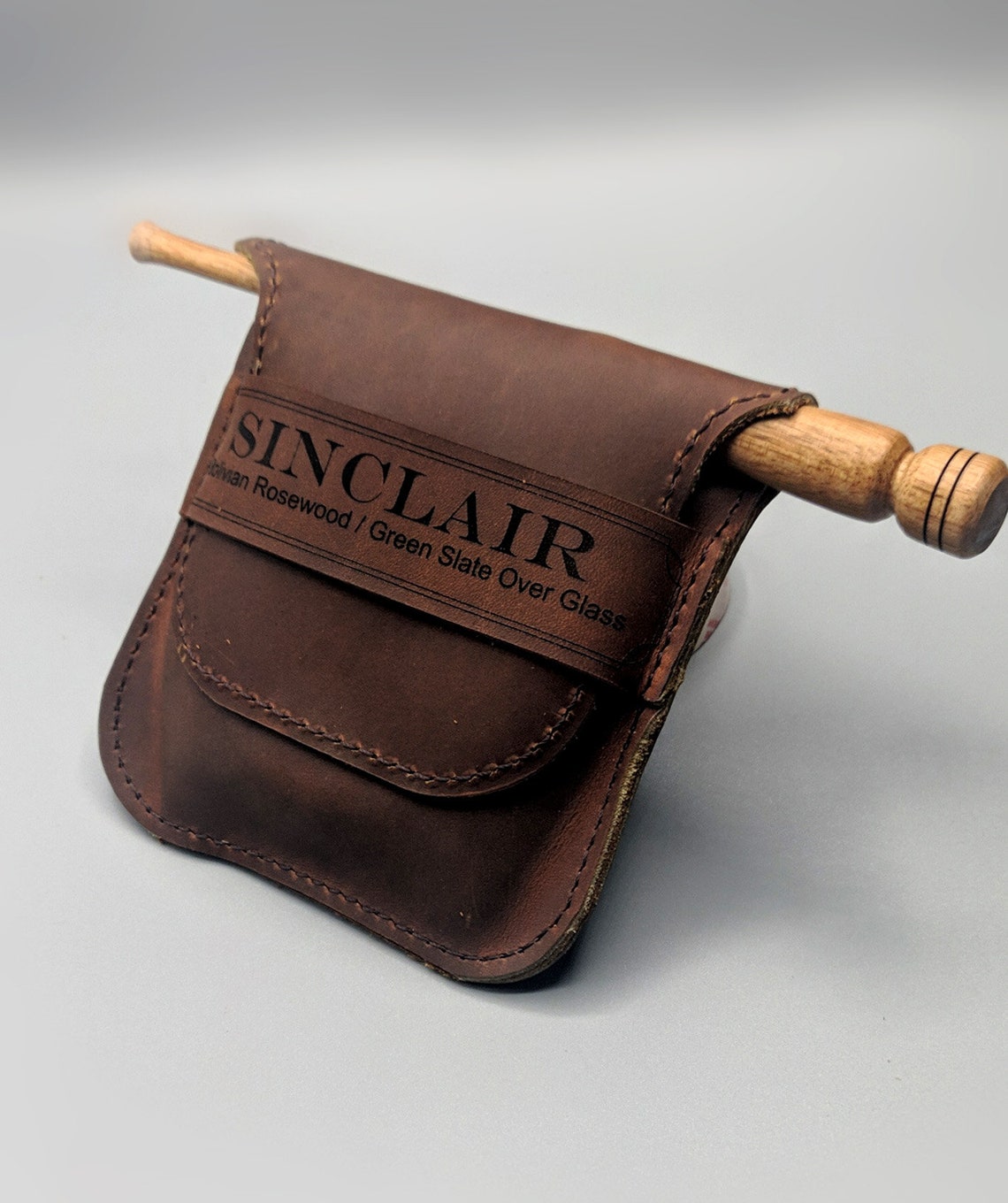 Leather Slate Turkey Call Case Personalized Etsy