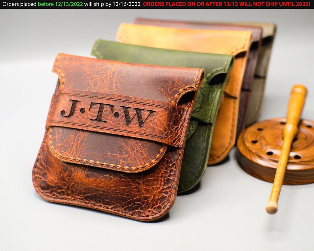 Leather Slate Turkey Call Case Personalized Engraved Turkey Etsy