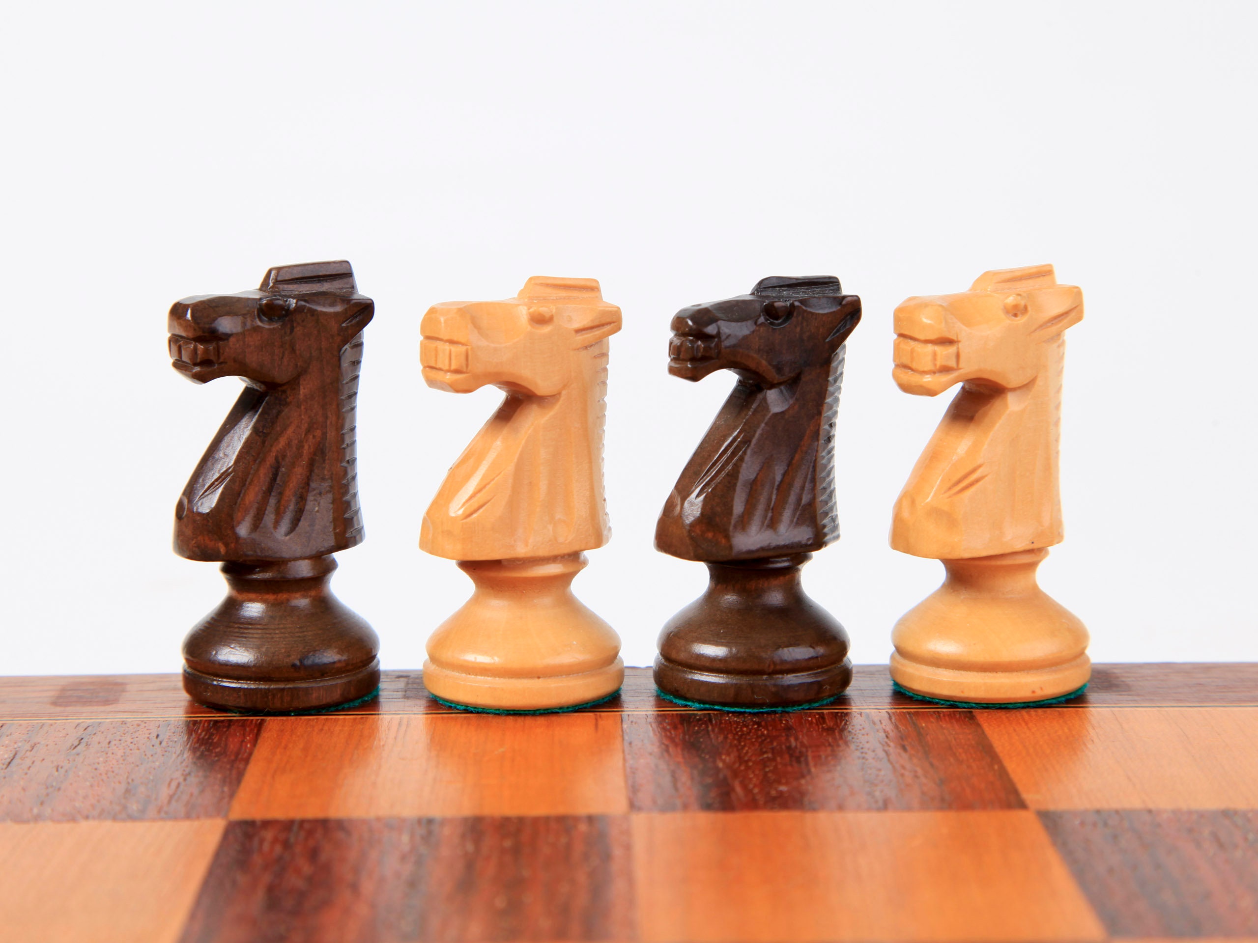 Vintage Weighted Staunton Chess Set KH 95 cm/375 in. -  Portugal