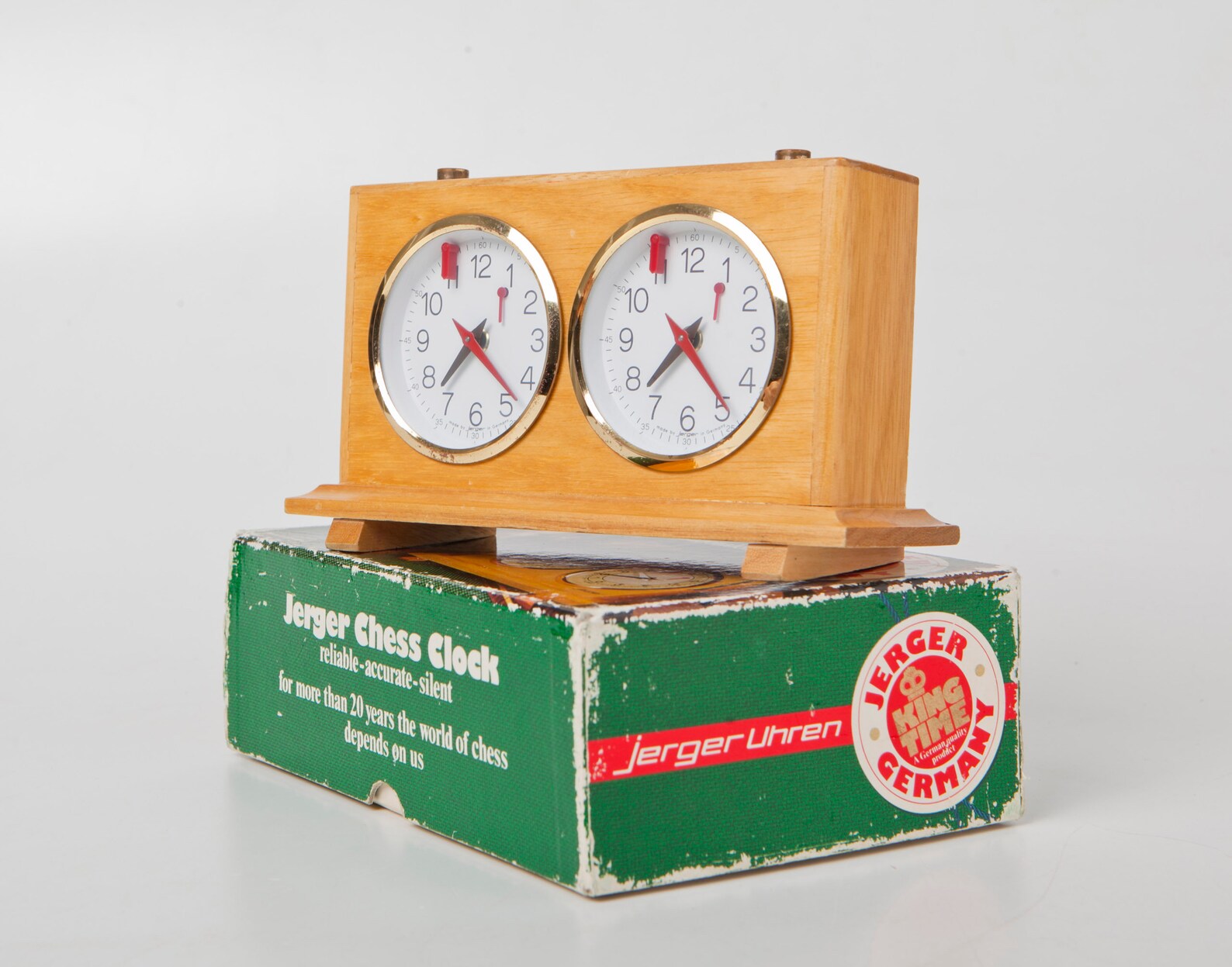 Vintage German Mechanical Chess Clock Jerger Etsy