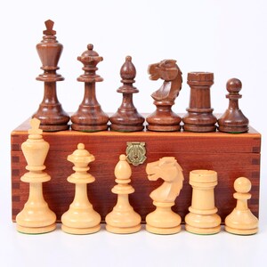 WE Games Best Value Tournament Chess Set - 20 in. Vinyl Board, Staunton pcs  