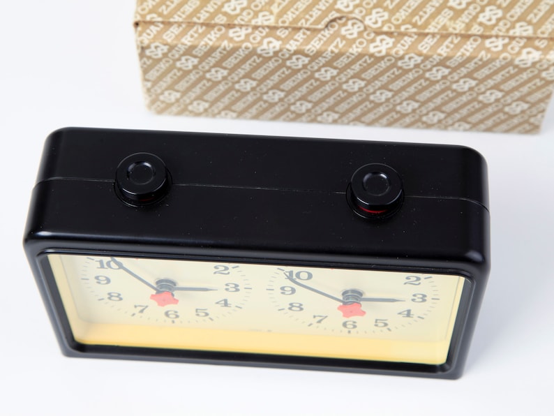 Vintage Seiko Quartz Japanese Chess Clock Official US Chess Etsy