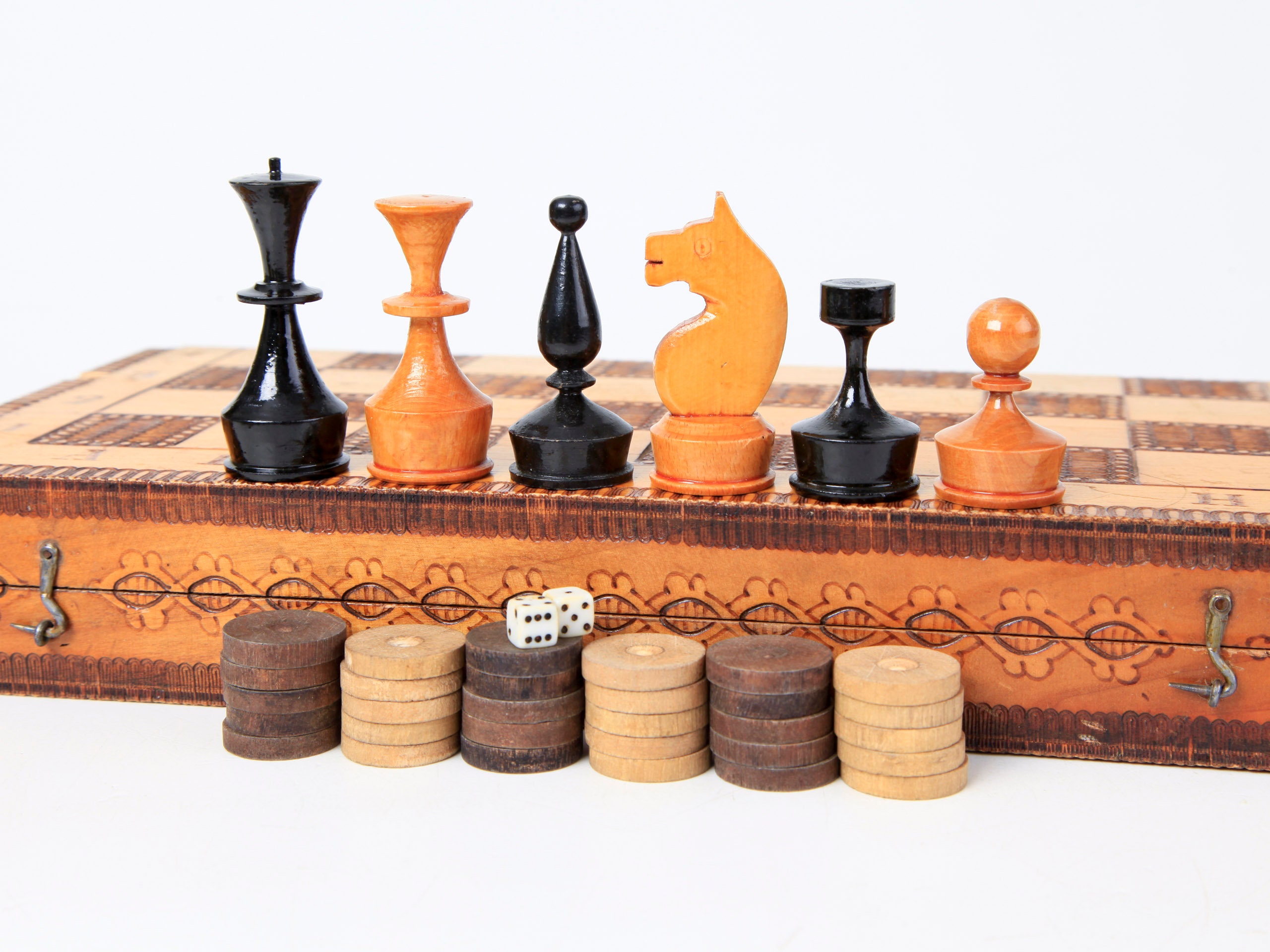 Chess Set, Folding Storage Wooden Chess Board Sets, 15/38cm Wooden Chess,  Chess, Backgammon And Checkers 3 In 1 Chess Board Game For Adults And Kids  - Toys & Games - Temu