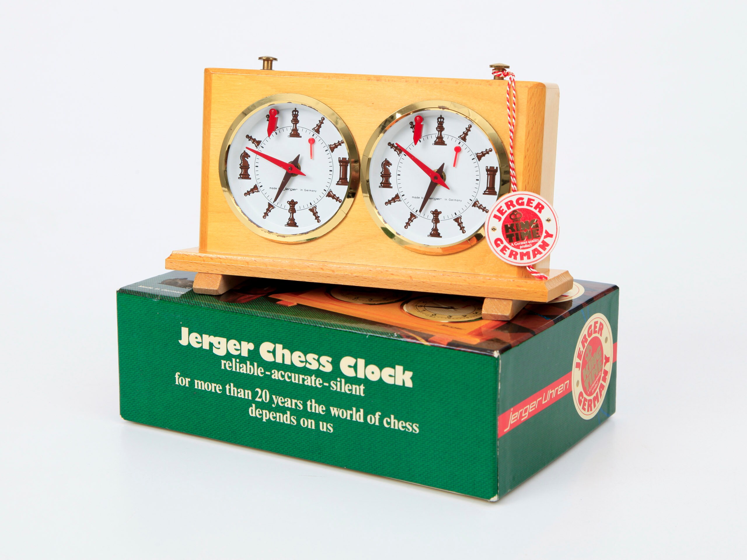 ibasenice 2pcs Timer Chess Clock Chess Stop Clock Board Game Timer Vintage  Chess Clock Time Control Digital Clock Electronic Chess Clock Customizable