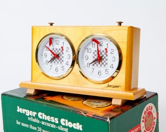 Vintage 'olympia' Jerger Chess Clock, Working Order. - Etsy
