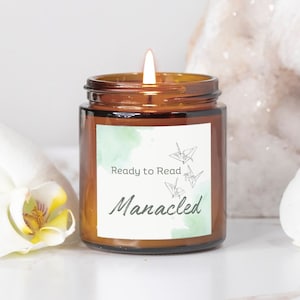 Gift for Dramione fan - Scented Candle Amber Jar