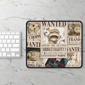 Anime-Inspired Gaming Mouse Pad, Perfect for Gamers & Otaku, Great Gift for Birthdays, Desk Decor, Battle Station Accessories