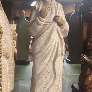 Statue of the Virgin Mary in Stone