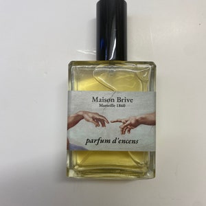 Incense fragrance exclusive to Maison Brive