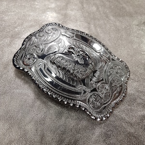 Vintage belt buckle &quot;Eagle&quot; large size.