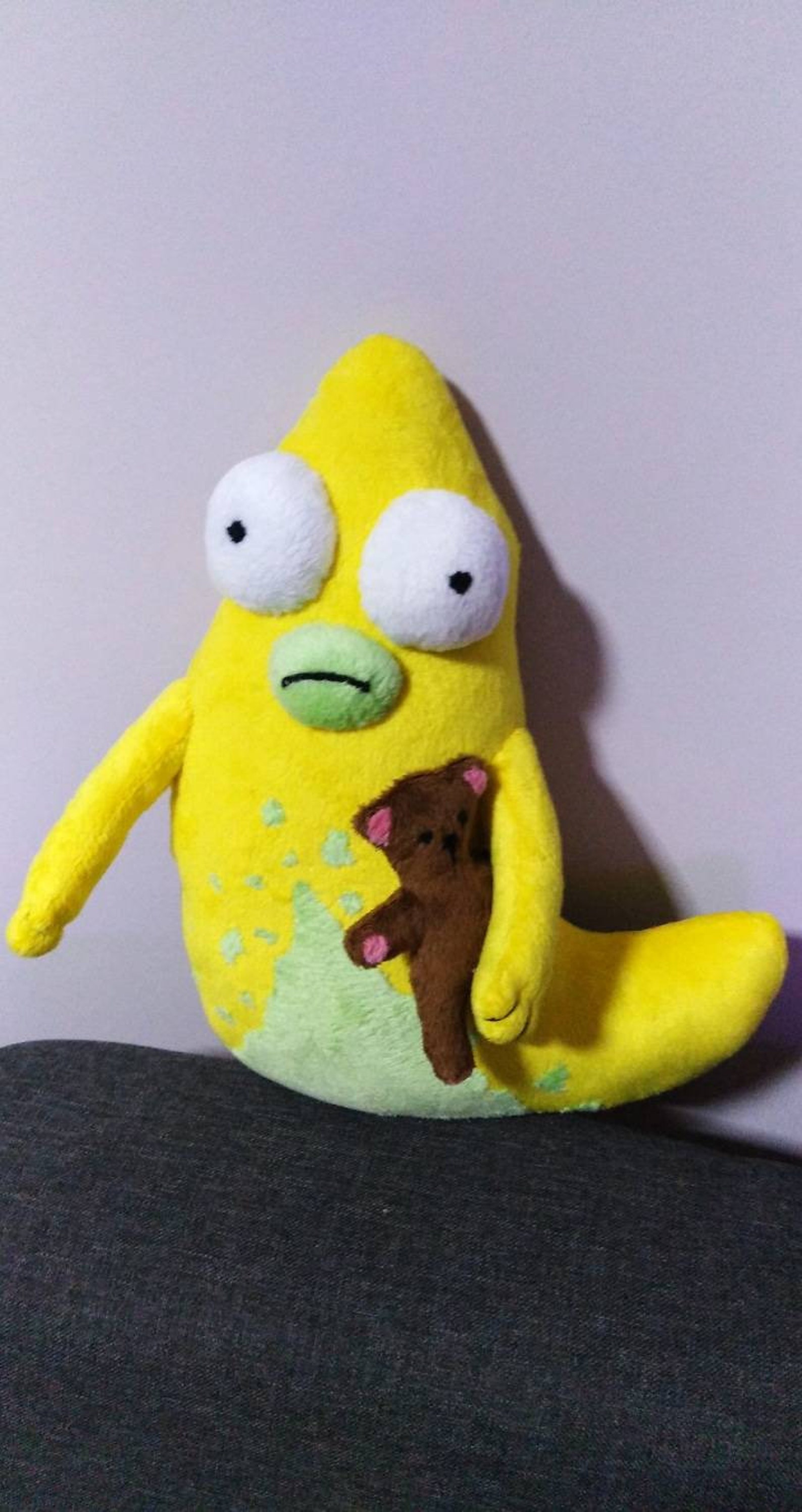 Plush Toy Pupa Made to Order. Solar Opposites Pupa Inspired Etsy