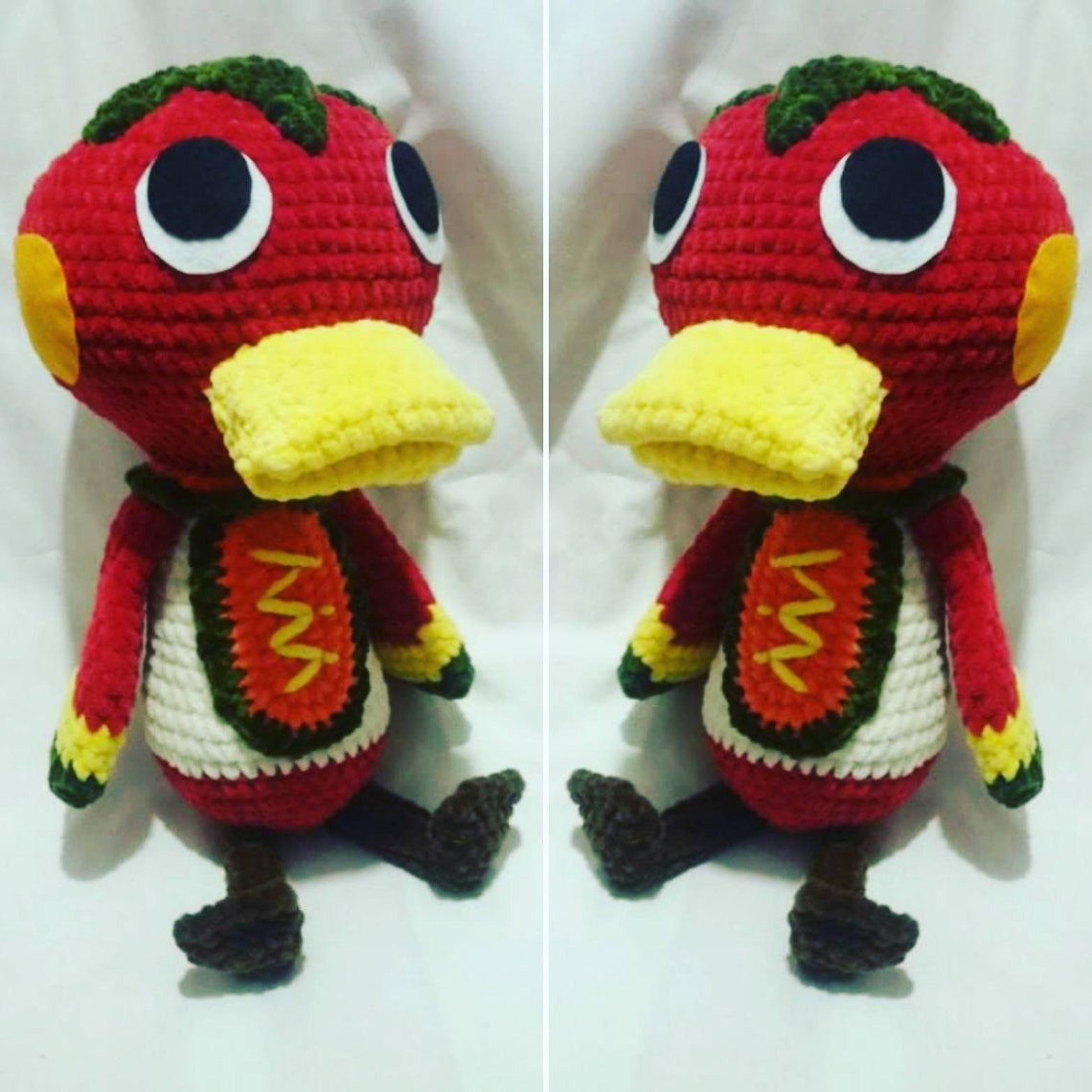 Rosie Tangy Ketchup Animal Crossing Plush. Custom Toy Etsy