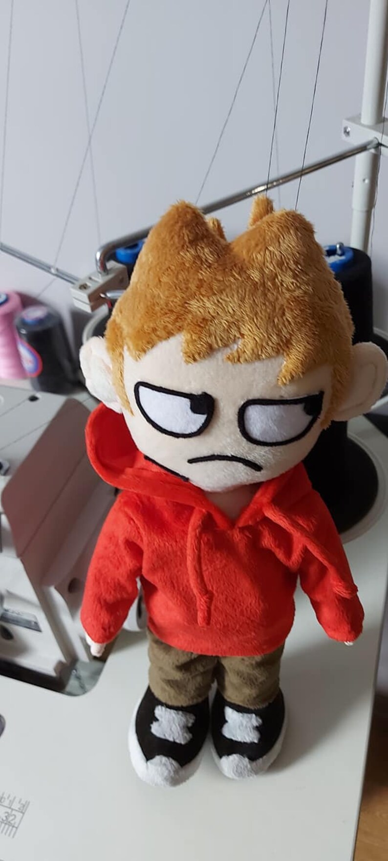 Custom Plushie Inspired by Tord Eddsworld. Please Send Me Your Etsy
