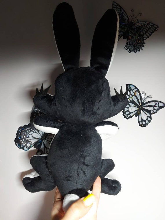 vampire rabbit plush