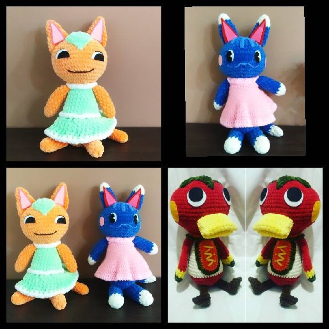 Rosie Tangy Ketchup Animal Crossing Plush. Custom Toy Etsy