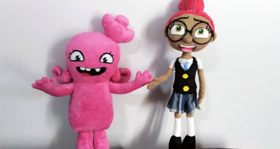 Custom Plush Inspired by Mandy From Uglydolls Plush Toy Plush Etsy UK
