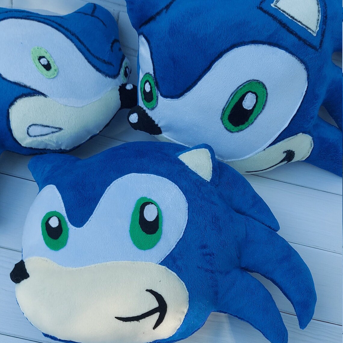 Room Decor Collectible Plush Plush. A Toy Pillow From Sonic. Etsy