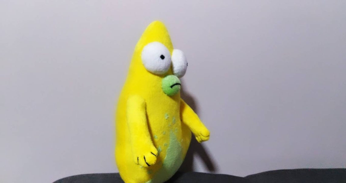 Plush Toy Pupa Made to Order. Solar Opposites Pupa Inspired Etsy