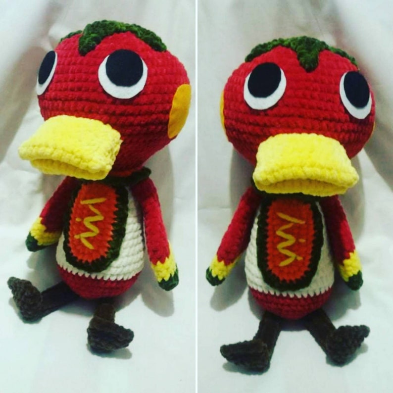 Rosie Tangy Ketchup Animal Crossing Plush. Custom Toy Etsy