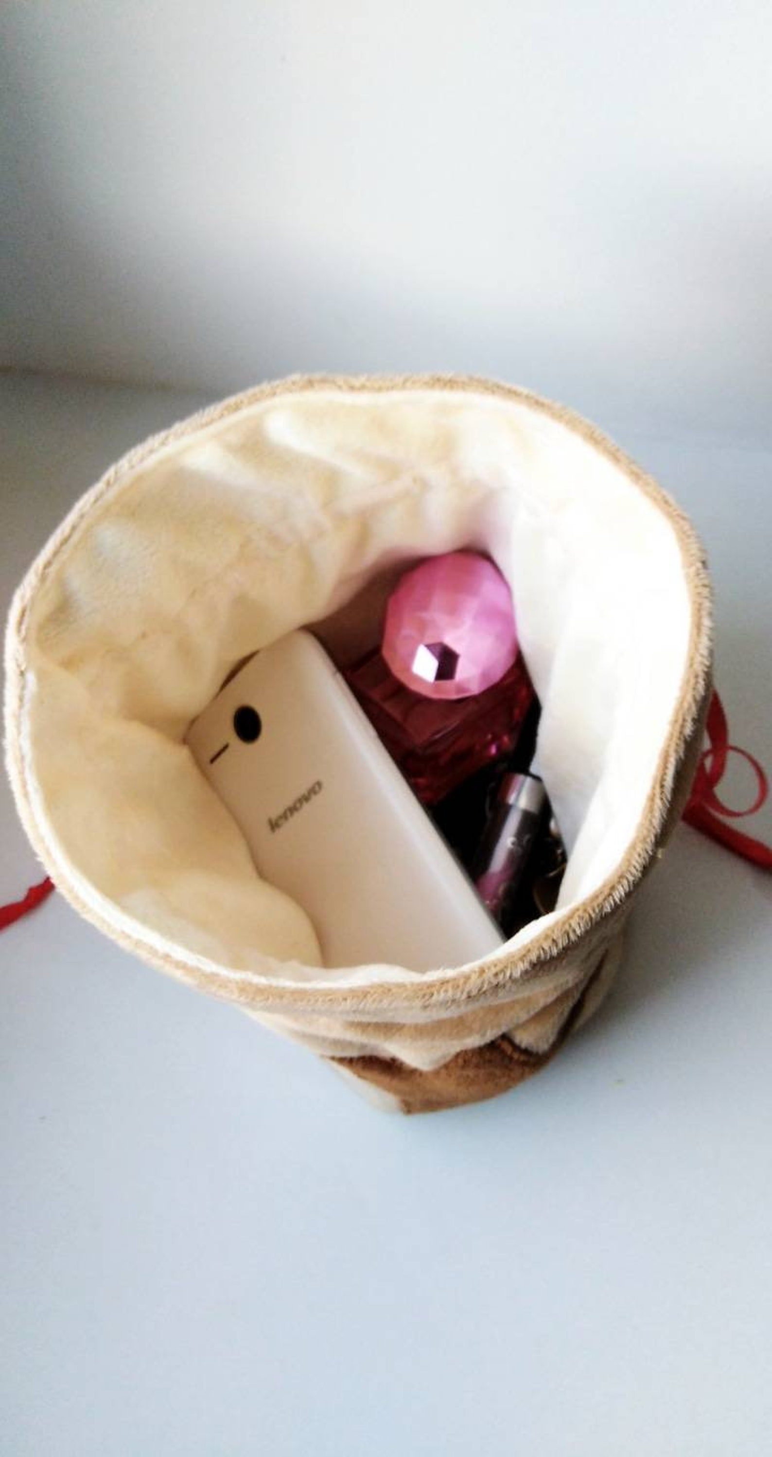 Animal Crossing Bell Bag Handmade Fabric Bag With a Red - Etsy