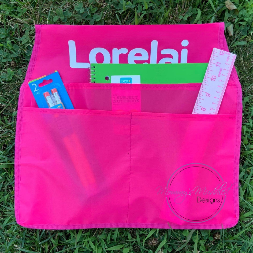 Child's Desk Chair Cover Seat Pouch School Desk Chair Etsy