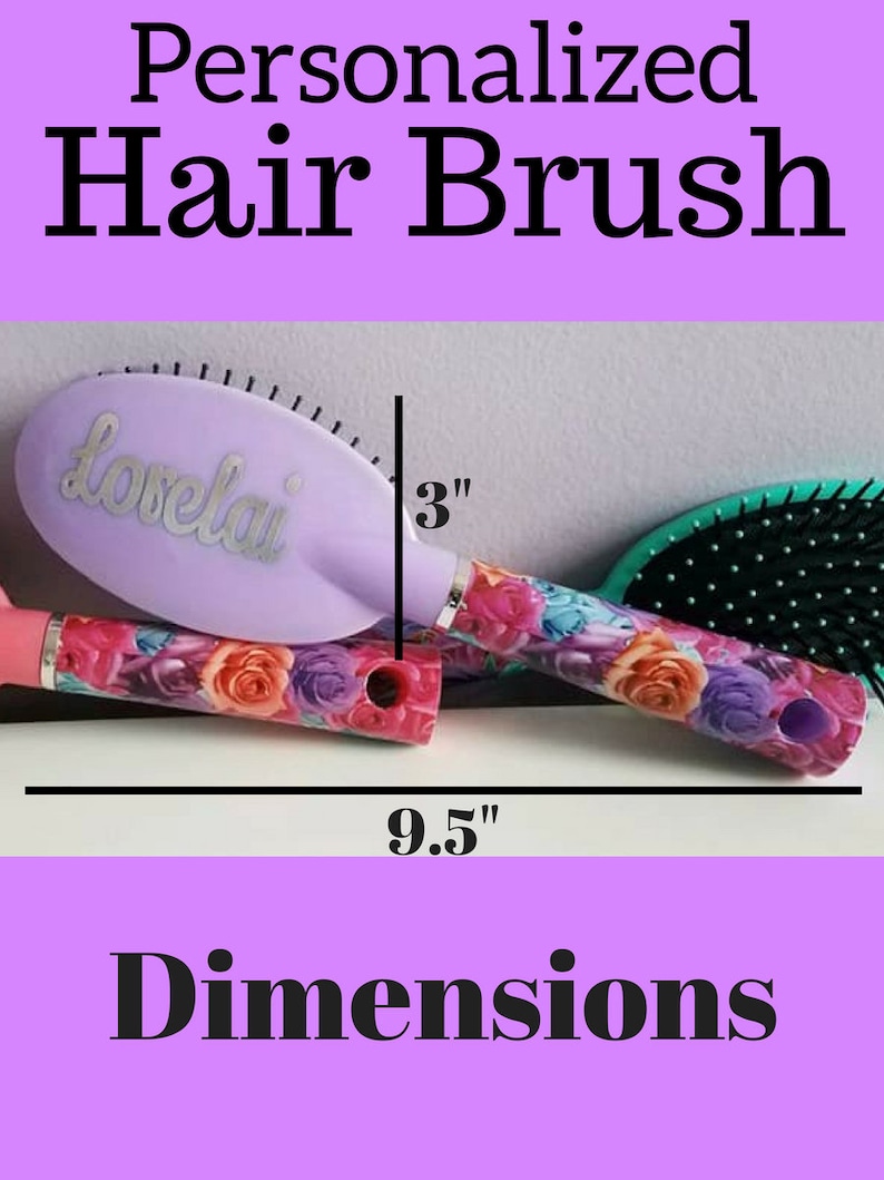 Personalized Hair Brush Hairbrush T