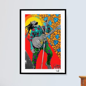 Bob Marley - Limited Edition Print - A4 Print - A3 Print - Digital Collage - Black Art - African Art
