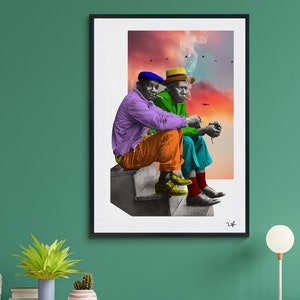 Cigar Smokers - Limited Edition Print - Reclaiming Narratives Collection
