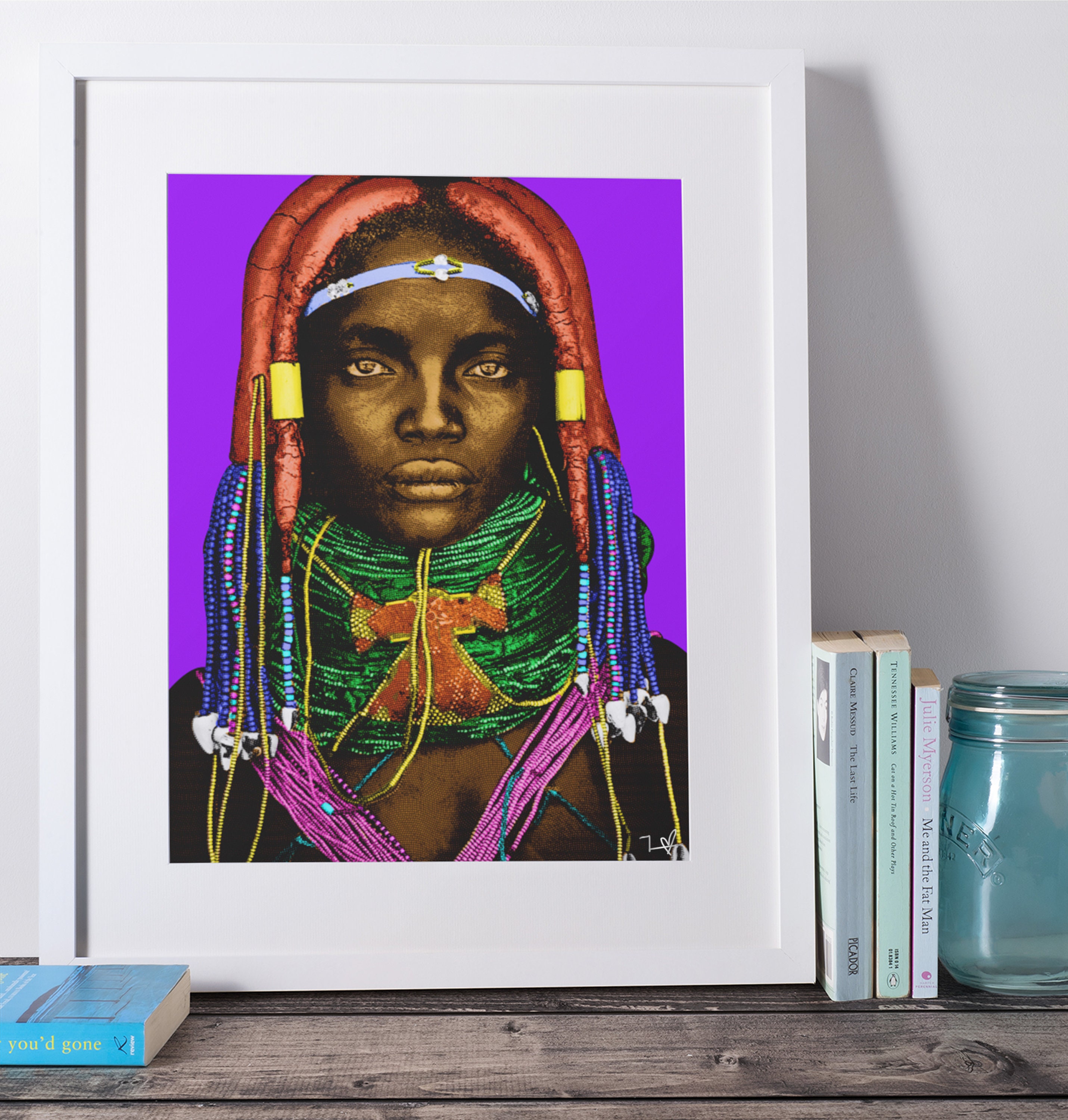 Beautiful Woman From The Mumuhuila Tribe Of Angola Art Collectibles beautiful-woman-from-the-mumuhuila-tribe-of-angola-art-collectibles