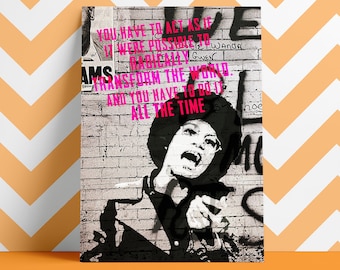 Angela Davis - Radically transform the world!