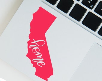 State Decal, Home Sweet Home, Laptop Decal, Car Window Decal, iPad Decal, Tablet Decal, Yeti Decal, Tumbler Decal, Water Bottle Decal