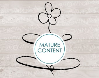 F*ck Flower Blossom SVG EPS JPG png dxf Digital Download Commercial License