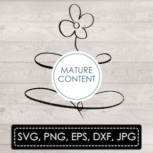 F*ck Flower Blossom SVG EPS JPG png dxf Digital Download Kommerzielle Lizenz