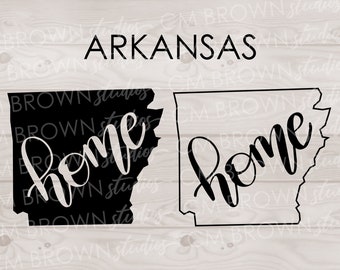 Arkansas Home SVG EPS JPG png dxf Digital Download Commercial License