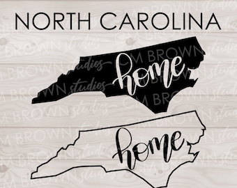 Free Free 114 Nc Home Svg SVG PNG EPS DXF File