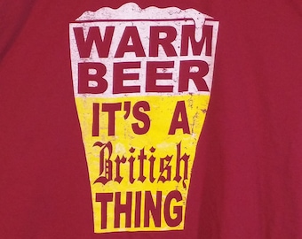 Warm bier T shirt